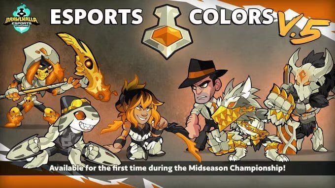 Brawlhalla - Esports Colors V5 Skin DLC